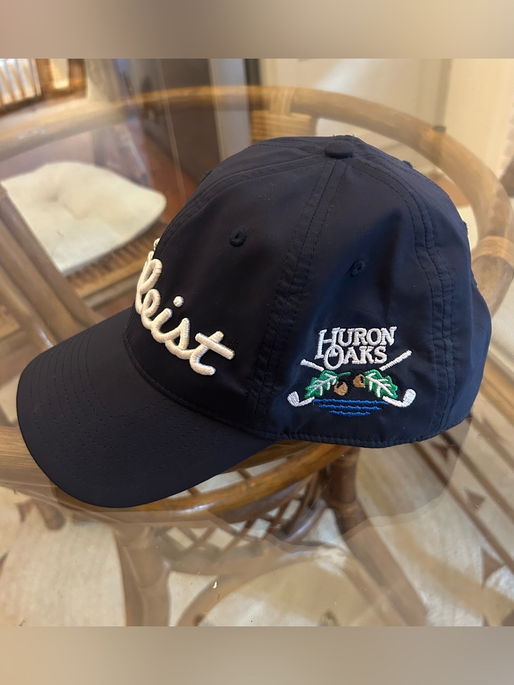 Huron Oaks titleist golf hat